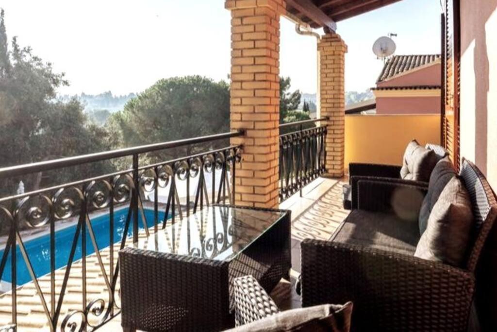 Poli House Family Villa W/ Pool Corfu  Экстерьер фото