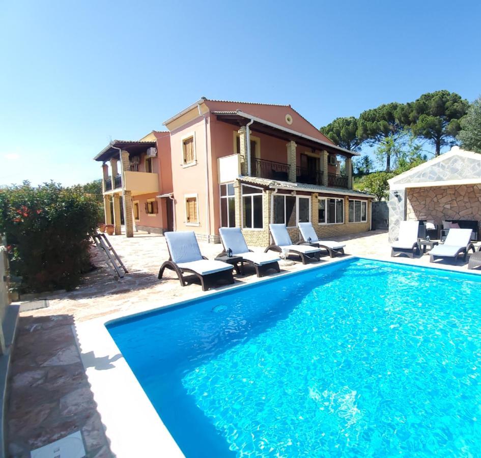Poli House Family Villa W/ Pool Corfu  Экстерьер фото